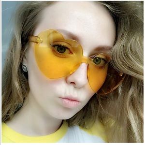 Heart Chakra Sunglasses 💛 (Yellow)